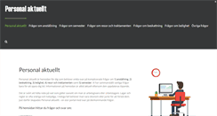 Desktop Screenshot of personalaktuellt.se