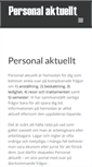 Mobile Screenshot of personalaktuellt.se